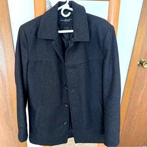 Black River Wool Blend Button Down Jacket